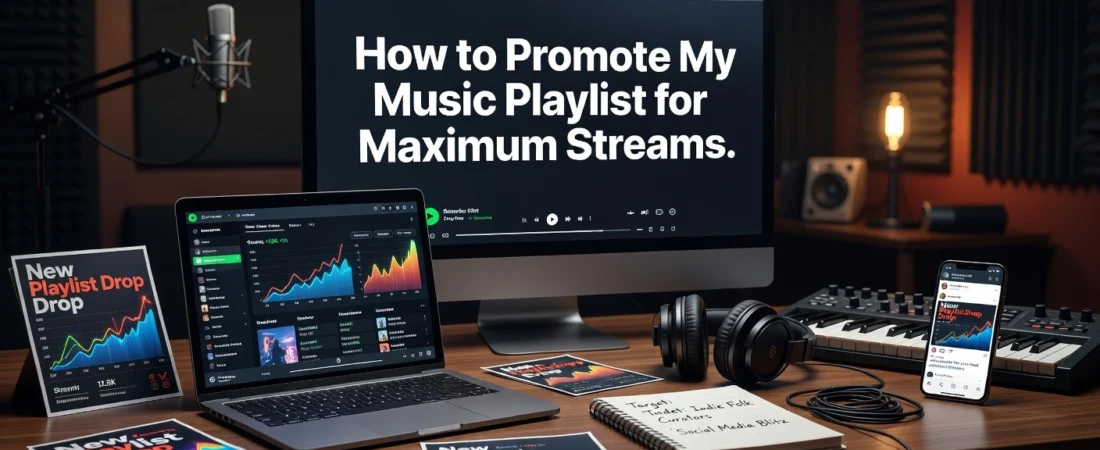 How to Promote My Music Playlist for Maximum Streams
