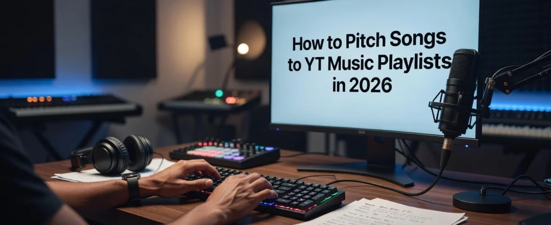 How to Pitch Songs to YT Music Playlists in 2026