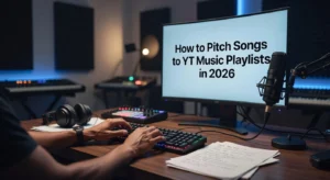Read more about the article How to Pitch Songs to YT Music Playlists in 2026