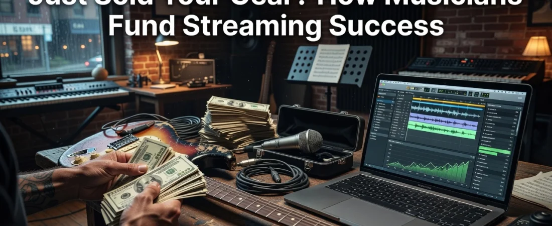 Just Sold Your Gear? How Musicians Fund Streaming Success