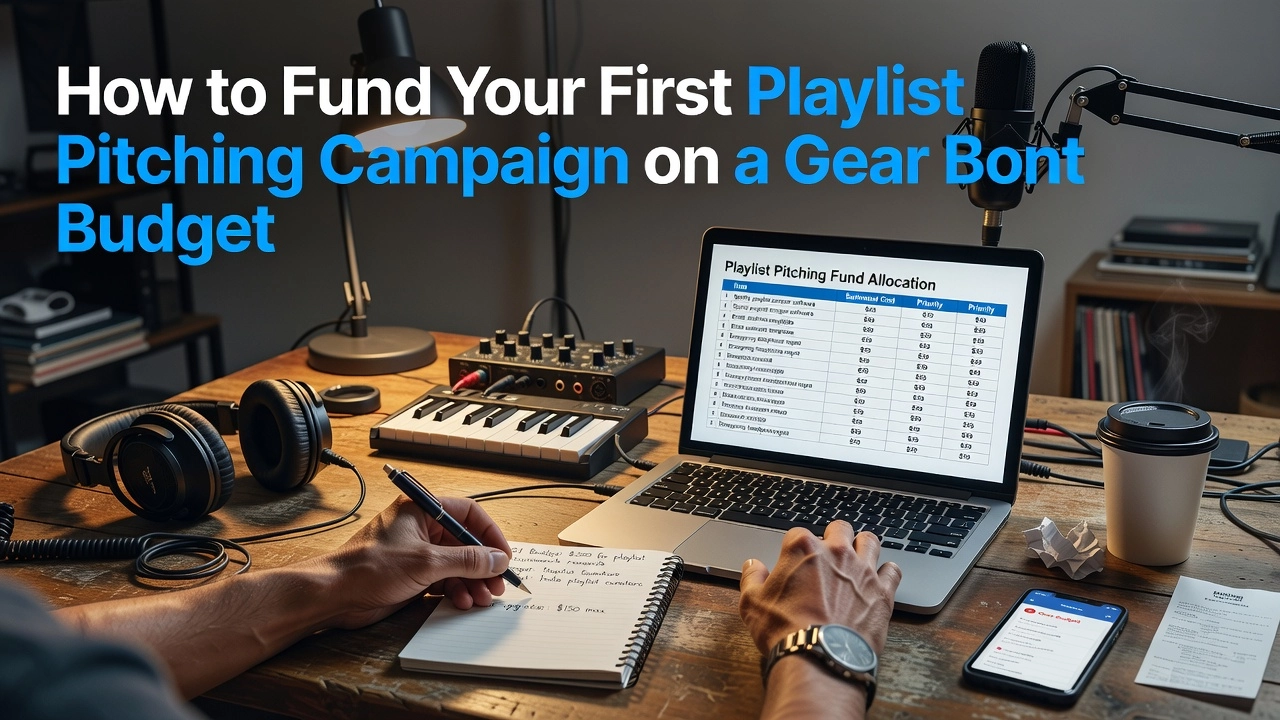 How to Fund Your First Playlist Pitching Campaign on a Gear Budget