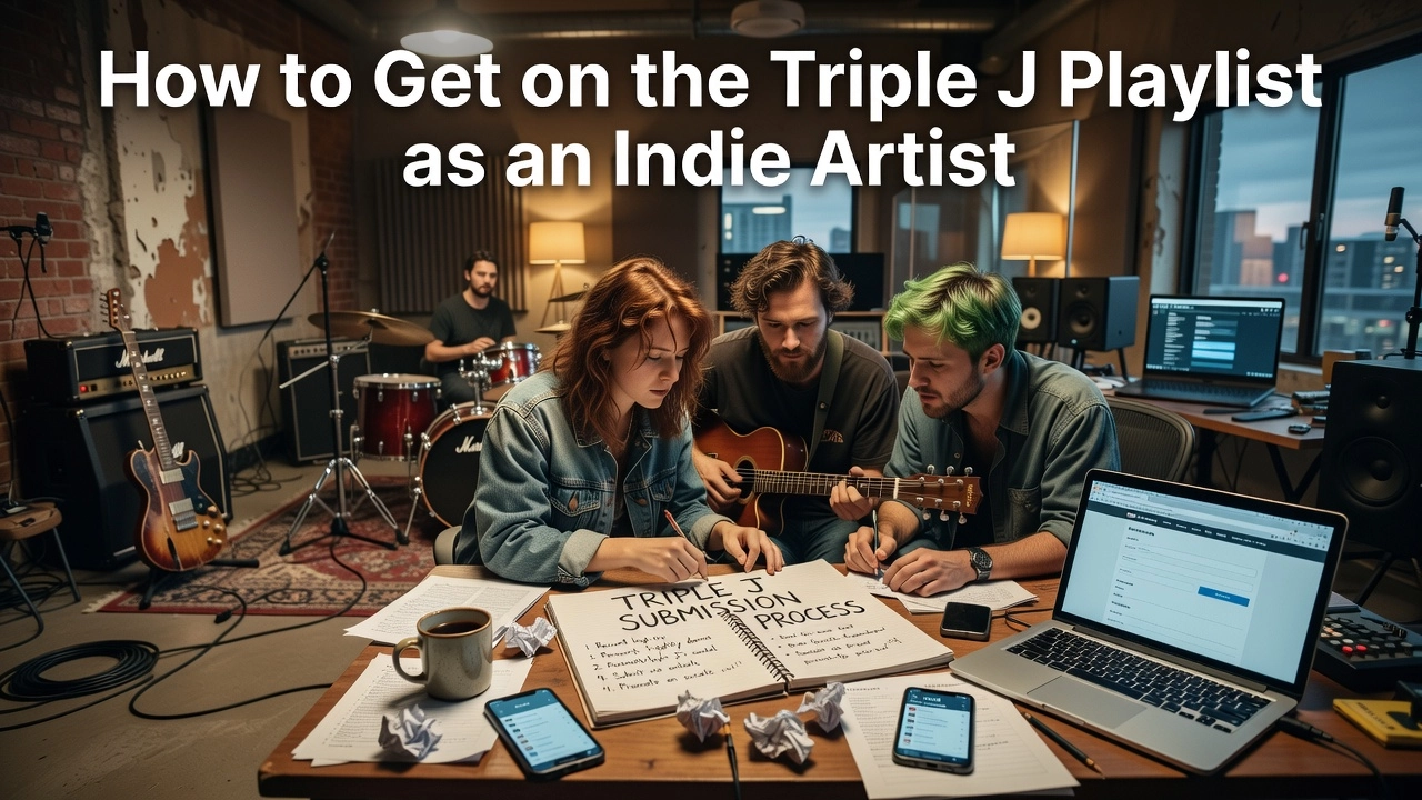 How to Get on the Triple J Playlist as an Indie Artist