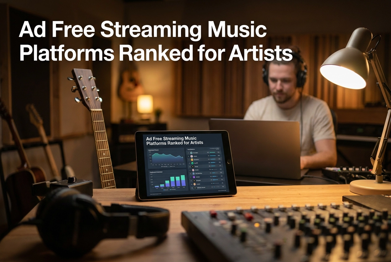 Ad Free Streaming Music Platforms Ranked for Artists