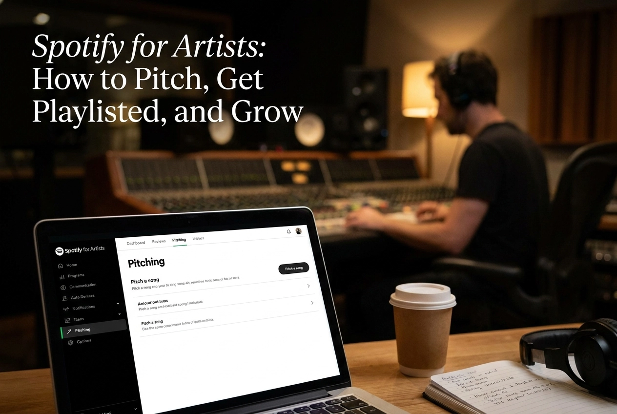 Spotify for Artists: How to Pitch, Get Playlisted, and Grow